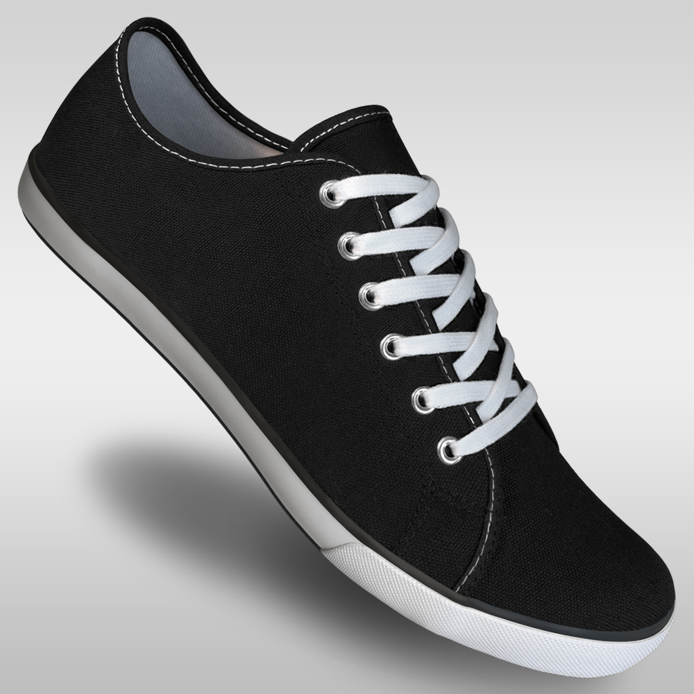 Aris Allen Men s Black Canvas Gym Style Dance Sneakers